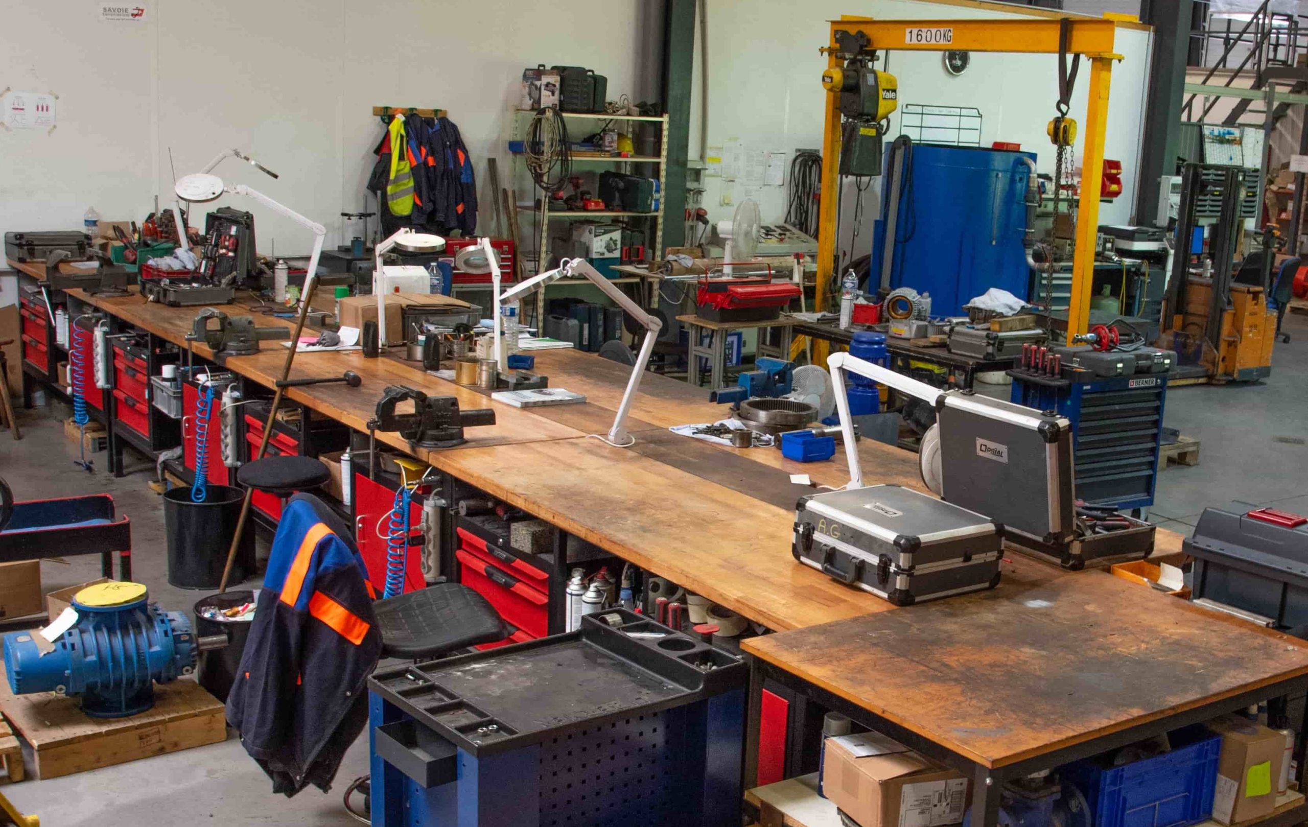 atelier et maintenance machines spéciales pour l'industrie