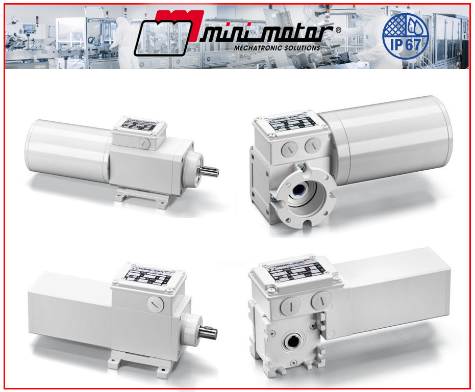 La gamme Agroalimentaire IP67 de Mini Motor