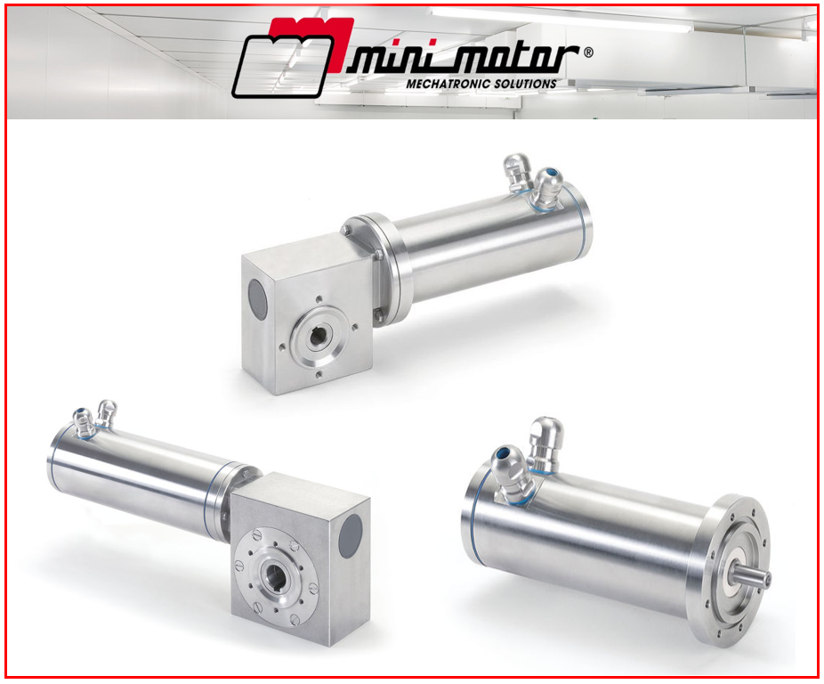 La gamme de motoréducteur Inox Mini Motor