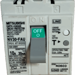Disjoncteur CR1 TYPE: 2P 10A AC230